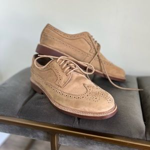 Land’s End Tan Dress Shoe Size 9
